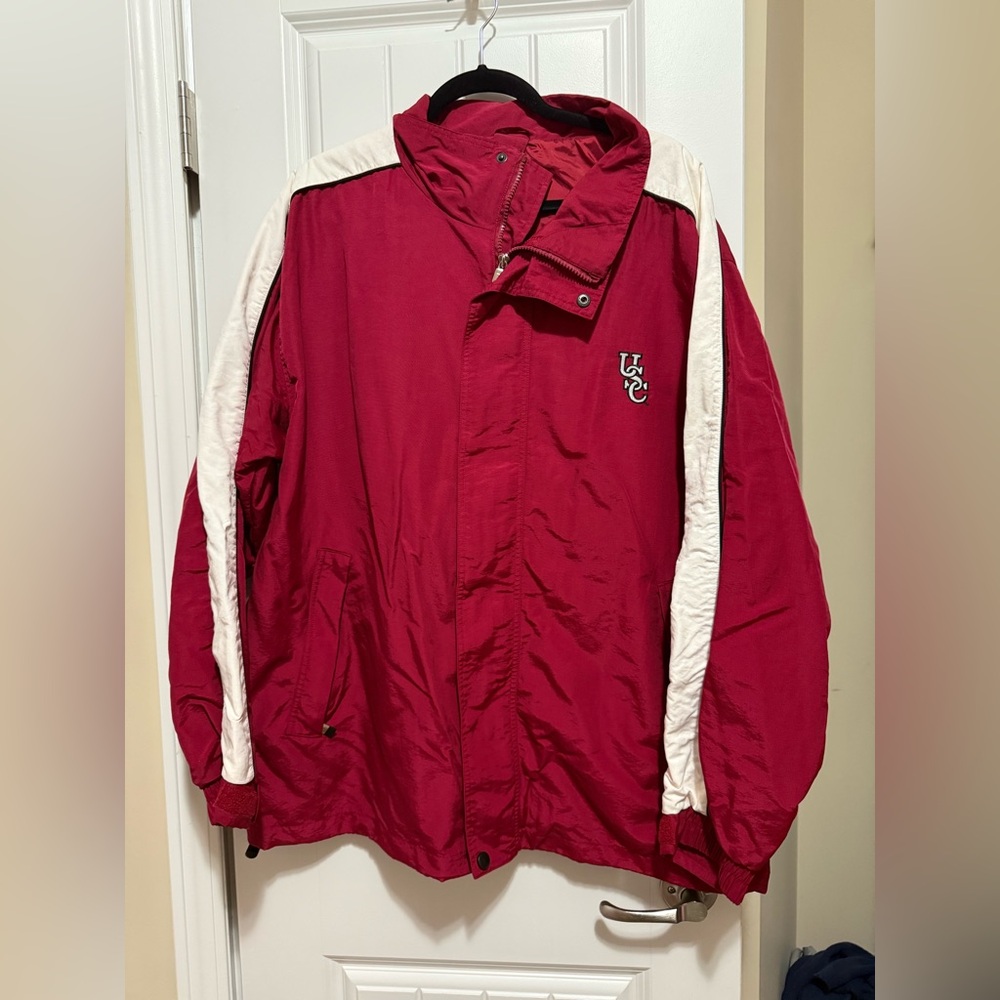 Vintage South Carolina Gamecock windbreaker jacket